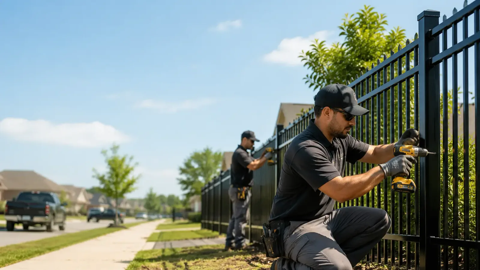 Metal Fence Installation in Burnside, IA
